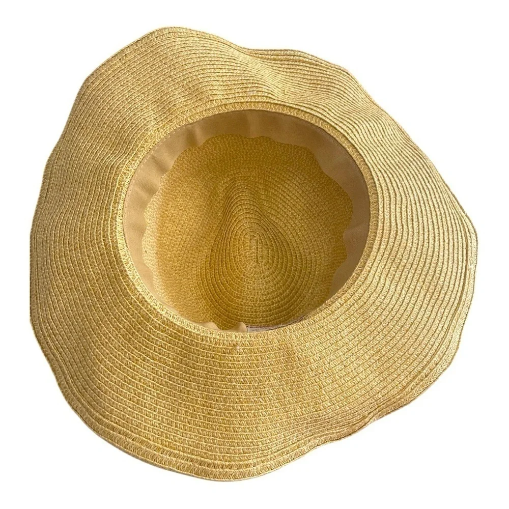 Sun ‘N’ Sand Stylish Tan Straw Hat, Summer, Festivals, Vacation, Beach